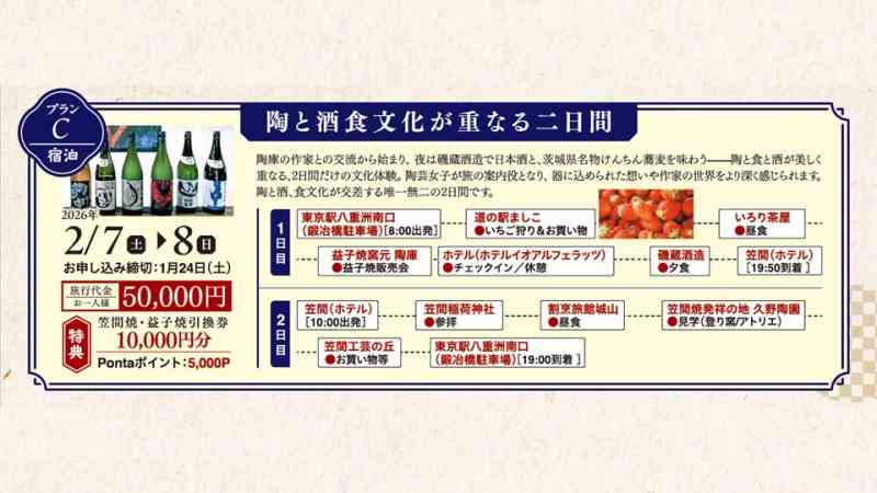 陶と酒食文化が重なる二日間